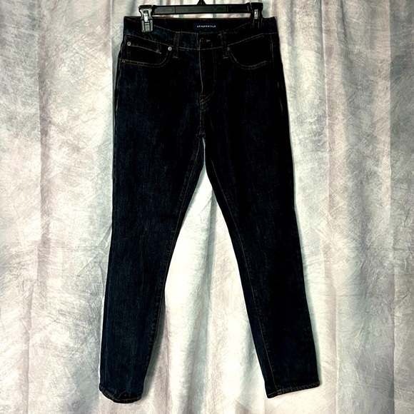 Aeropostale Dark Wash Skinny Jean - size 29/29 - Picture 1 of 9